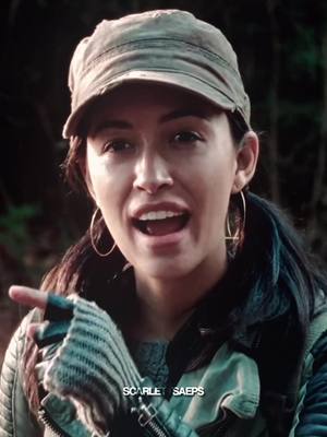 A post by @scarlettsaeps on TikTok caption: keeping my account alive for u guys and ignore the fact its off beat i was barley listening to it while making #christianserratos #rositaespinosa #edit #thewalkingdead #twd #rositaespinosaedit