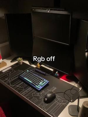 A post by @1000entities on TikTok caption: I like them both tbh ;) #pcgaming #GamingSetup #techtok #pc #fooru #rgb 