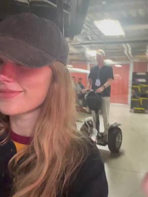 A post by @taylorswift on TikTok caption: my dads on his segway shit again 