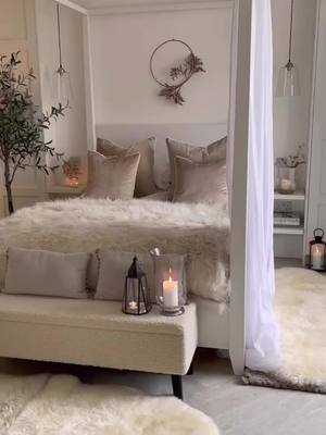 A post by @absolutefurs on TikTok caption: Add some fur into your bedroom to make it look 100% more luxury 🤭 #fur #furthrow #furblanket #fauxfur #fauxfurthrow #fauxfurblanket #furcover #fauxfurcover #bedding #bed #beddecor #decor #Home #homedecor