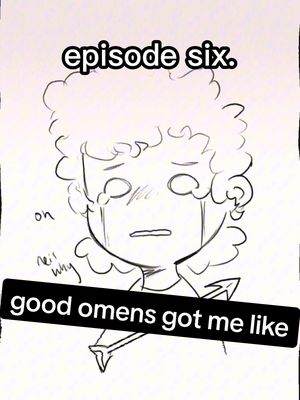 A post by @funktechnisch on TikTok caption: how we all feeling after that and would anyone else like a nice big cup of copium juice #goodomens #goodomens2 #artistsoftiktok