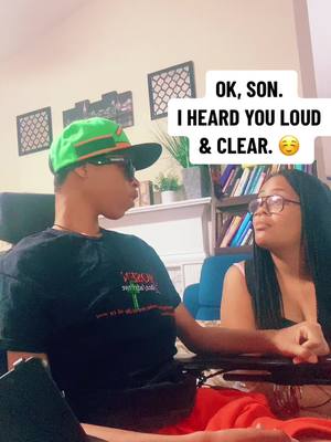 A post by @purplegaiagal on TikTok caption: Ok, son! I hear you loud and clear! #fuckem #purplegaia #sonandma #sunandmamagoal #boundaries #livelife #terminalillness #fypシ゚viral 