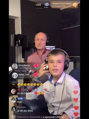 A post by @tavi.101 on TikTok caption: ce voce minunată are băiatul ăsta la 14 ani!😅🥰🙏❤️ #fy #foryou #muzica #foryoupage #fyp #fypシ #fypシ゚viral