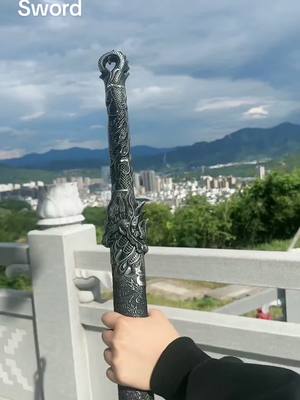 A post by @youtosword on TikTok caption: I’m a craftsman. Please give it a name thank you.#sword #katana #handmade #fpy