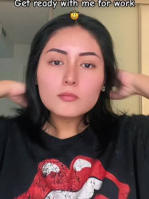 A post by @xiomara.polanco on TikTok caption: I always do a whole routine when getting ready for work #fyp #foryou #parati #tiktok #toronto #makeup #grwm #student 