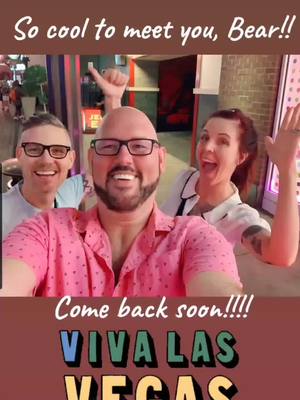 A post by @gtbymicheal on TikTok caption: #vegas #ai #bear #lasvegas #whathappensherestayshere #vacation #foryourentertainment @MustSeeLasVegas