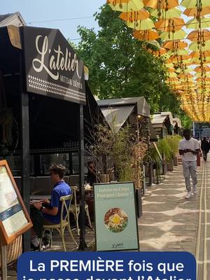 A post by @latelierartisancrepier on TikTok caption: Tu passes devant l’Atelier Artisan Crêpier…