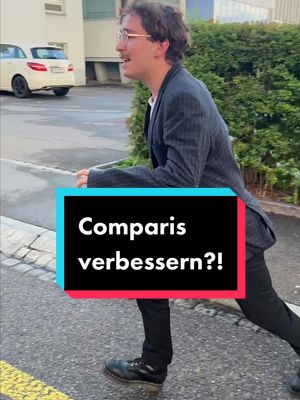 A post by @comparis.ch on TikTok caption: Comparis verbessere?! Was isch din wunsch a üs? 🧞‍♂️#vergleichsportal #comparis 