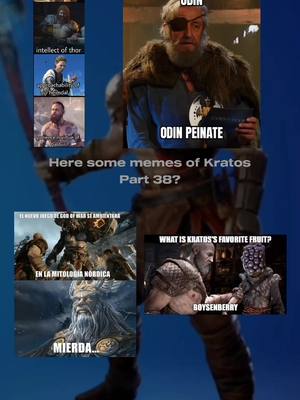 A post by @devil.abyss.06 on TikTok caption: Random memes of Kratos #edit #part37 #meme #kratos #godofwar #foryoupage