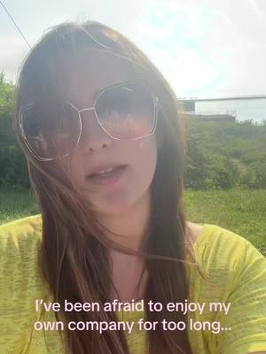 A post by @elyssakate3 on TikTok caption: Its my bday weekend and I wanted to go to Block Island, RI all alone for a bit, dang what was I afraid of?! #peaceandquiet 