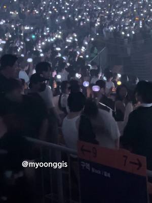 A post by @myoonggis on TikTok caption: Hoshi, Woozi, and Jimin leaving Yoongi’s concert day 2! #bts #suga #agustd #yoongi #dday #ddaythefinal #hoshi #woozi #seventeen #kpop #btsconcert 