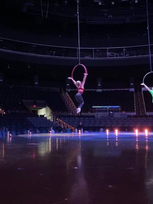 A post by @bitsythings on TikTok caption: Refining our act on the stage @cirquedusoleil #drawntolife #cirquedusoleil #circus #hoop #fypシ