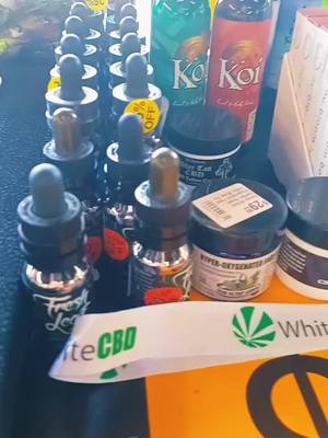 A post by @420nursesboutique on TikTok caption: grab your cbd care for only $1 today! original prices up to $40 😏 #deals #shoplocal #sale #420nursesbtq #supportsmallbusiness #whitecbd #feelgood #holistichealth #natural