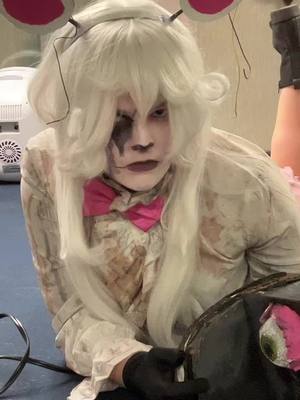 A post by @cranberry._soup on TikTok caption: i obviously didnt feel like putting the white tights on LMAO || #manglecosplay #mangle #manglefnaf #fnaf #fnafcosplay #fivenightsatfreddys #fnaf2 #fivenightsatfreddyscosplay #fnaf2cosplay 