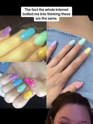 A post by @yellowmusicteacher on TikTok caption: I don’t even know anymore 😂#greenscreenvideo #thisiswhatiwantedandthisiswhatigot #thisiswhatiwantedthepastels #nails #fail #thepastels 