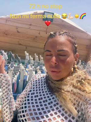 A post by @marilenaasiamya on TikTok caption: #SPIAGGIA #BORA DOPO LA TEMPESTA c'è sempre il SOLE 😂😂💪🏻💪🏻💪🏻🌈🌈🌈🙏🏻❤️🐞