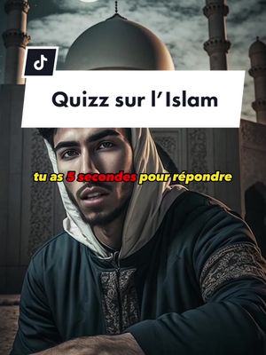 A post by @enes.rappel on TikTok caption: Quizz sur l’Islam #islam #rappel #prophete #religion #allah 