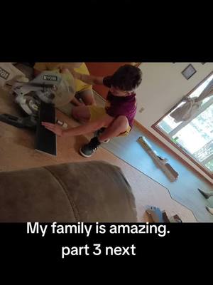 A post by @thunder_rolls33 on TikTok caption: #family  #blessed  #part2 #remodeling