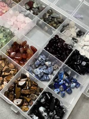 A post by @kacee.aguirre on TikTok caption: Hey there 👋_Crystal chip_ beard aficionado 🧔✨ Absolutely in love with these beautiful gemstones 💎 I'm on a mission to send positive vibes and fantastic energy your way, every day 🌍✨ Trusting you're having an awesome Monday! #GoodVibes #CrystalEnergy #crystals #beads 💫