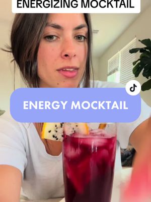 A post by @nlucialuciani on TikTok caption: needed this today!!! 1 teaspoon beetroot powder 1/2 cup blueberry juice 1/2 cup freshly squeezed lemon juice 1 can of CLEAN Sparkling Yerba Mate (or the trader joes soarkling yerba)  1 tablespoon of honey syrup Instructions: In a small glass, mix the beetroot powder with a little water until well combined. Fill a tall glass with ice cubes and slowly pour in the beetroot mixture. gently pour the freshly squeezed lemon juice to create a second layer. Even more gently, pour the blueberry juice to create a third layer. Finally, top off with the Sparkling Yerba Mate. Cheers! #mocktailtiktok #medicinalmocktails #yerbamate #blueberryjuice #morningenergy #energizingdrink #energymocktail #herbalismtiktok 