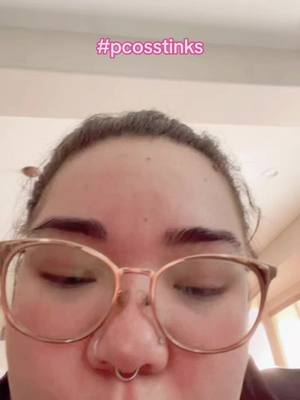 A post by @aleinajoy on TikTok caption: I am going to start being more vulnerable… starting with the angle of this video 🤣 PCOS struggles. I have rocked a beard before, no shame. #pcosawareness #pcosfighter #pcos #facialhair #pcosproblems 