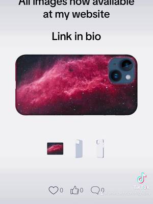 A post by @james_astrophotography on TikTok caption: New phone cases and othec products - link in bio ✨🪐 #space #telescope #fyp 