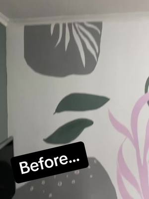 A post by @official_slayer on TikTok caption: D.I.Y complete ✅  Who’s next? 🤔 #diyproject #painting #murals #featurewall #project #fyp #DIY #foryou 