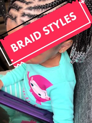 A post by @meliaslaybraidz on TikTok caption: #ponytailstyleideas #kidstylists #iebraiders #calibraiders #naturalhair #kidbraidstyle