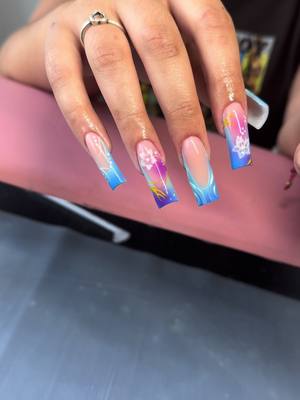 A post by @leelees.life3 on TikTok caption: Nail day #fyp #nailsartvideos #xyzbca #nailinspo