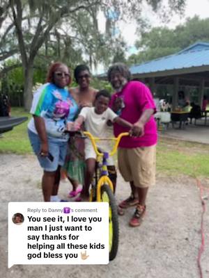 A post by @seanbellsenior on TikTok caption: Replying to @Danny✝️                                    Getkidsonbikes!!! Trust the process its ALL LOVE TAMPA !!! Whos NEXT !!! #fyp #GETKIDSONBIKES #YOUSEEEIT #PV4LIFE #ALLLOVETAMPA #bikelife #godsplan