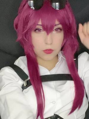 A post by @kirya_cosplay on TikTok caption: More Kafka✨You pulled for her? 👁️ #kafka #kafkacosplay #HonkaiStarRail #honkaistarrailcosplay #honkai #cosplay #blade #silverwolf #kafkahonkaistarrail  #fyp #fypシ #foryou 