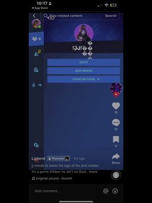 A post by @tubb on TikTok caption: Eboy”lish”thought he could false çłàîm abt bannîñg me and get away with it?enjoy ur log out screen😂>.< jj is better #fypシ #foryou #foryoupage #fn #fncomp #jjrunscom #kingjj #fncom #fortnitecom #greenscreen #CapCut 