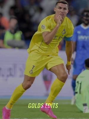 A post by @golds.edits on TikTok caption: Shut up the haters! 🤫 #cristiano #goat #ucl #alnassr #ronaldo 