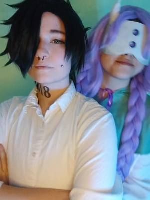 A post by @jimmy_cosplay on TikTok caption: What's your fav tpn chara? 👀 #thepromisedneverlandcosplay #thepromisedneverland #mujika81194 #mujikatpncosplay #mujikathepromisedneverland #mujikatpn #mujikacosplay #mujika #tpnforever #tpnray #tpncosplay #tpn #raytpn🛐 #raytpncosplay #raytpn #ray 