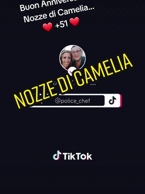 A post by @police_chef on TikTok caption: #police_chef #nozzedicamelia #fedeltà #fede #buonanniversario #nozze #matrimonio #amore #anniversario #anniversariodimatrimonio #famiglia #vitainsieme #auguri #neixte #unione #romantico #amorevero #mamma #papà #tiamo