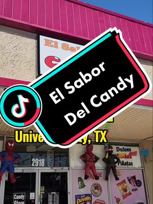 A post by @eye.4.beauty on TikTok caption: I found this little dulceria in Universal City, TX. They have an assortment of amazing & delicious dulces! Hello me get the word out please! #💙regalfamilia💙 #👑💀royalanarchy💀👑 #kwkfam #👑rss👑 #djsfamspreadinglove #noblefamily #noblequeens👑 #Foodie #foodreviewer #dulces #dulcesmexicanos #dulceria #SmallBusiness #shoplocal #fyp #foryou 