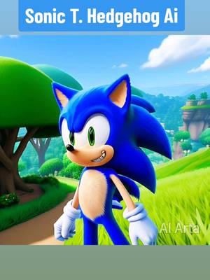 A post by @sonicthehedgehog2nd on TikTok caption: Sonic The Hedgehog Ai #Ai #sonicthehedgehog @Sonic the Hedgehog @SEGA Official @Netflix