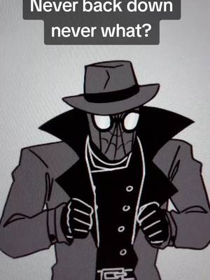 A post by @v4l_th3_weird0 on TikTok caption: SURPRISE ATTACK‼️💥 #intothespiderverse #itsv #spidernoir #spidermannoir #milesmorales #spiderversemilesmorales #spiderversenoir #digitalart #doodle 