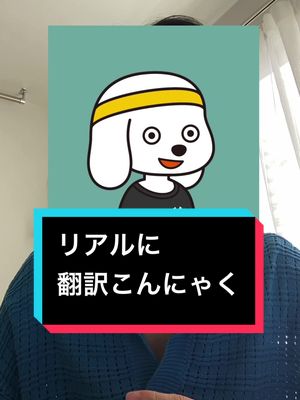 A post by @noaloooog on TikTok caption: リアル翻訳こんにゃくやん… #chatgpt #ai #aiツール #captions