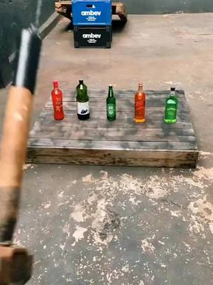 A post by @bottle_asmrr on TikTok caption: #breakingbottles #asmrbottles #asmr #fyp 