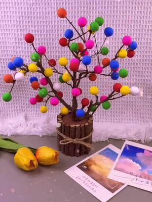 A post by @aaronlikehandcraft on TikTok caption: Make a beautiful decoration with branches. #foryou #fyp #DIY #handcraft #handmade #tiktok #decoration 