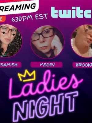 A post by @mrsamish1031 on TikTok caption: Come hang out with the girls tonight! 😘@MsDev @Berklynn823 #mw2 #cod #girlgamer #twitch #searchanddestroy #lzr #costream