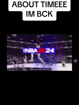 A post by @ondaguyzzz on TikTok caption: ABOUT TIMEE IM BCK #nba2k24 #nba2k24news #nba2k24gameplay #nba2k24crossplay 