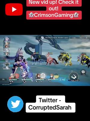 A post by @badassflicky on TikTok caption: Appreciate all support on my small youtube channel! ❤️👻#fypシ゚viral🖤tiktok #HonkaiStarRail #smallyoutuber #gameplay #honkaistarrailgameplay #silverwolf