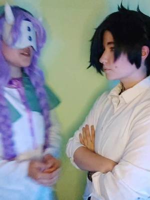 A post by @jimmy_cosplay on TikTok caption: 👀 #mujika #mujikacosplay #mujikatpn #mujikathepromisedneverland #mujikatpncosplay #mujika81194 #thepromisedneverlandcosplay #thepromisedneverland #tpnforever #tpnray #tpncosplay #tpn #raytpn🛐 #raytpncosplay #raytpn #ray 