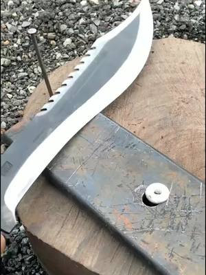 A post by @livesword on TikTok caption: Knife #swordkatana #katanasword #sword #blade #handmade #katana #knife #ninja #craftsmanship #fyp