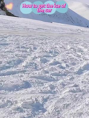 A post by @snowbrushmanufactory on TikTok caption: How to get the ice of the car?#ice #fyp #satisfying #aido #car #snow #scraper 