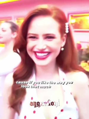 A post by @angxchoni on TikTok caption: happy birthday to the purest and kindest soul on this earth you bring light wherever you go im so proud of the person you are you deserve all the happiness thank you for always saving me i love you to the moon & back +29  💛 #madelainepetsch #angxchoni #riverdale #cherylblossom 