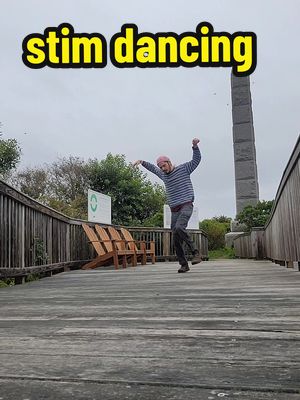 A post by @jamietheoptimist on TikTok caption: unmasking #fyp #fypシ #fypシ゚viral #viral #stim #stimming #stimdancing #autistic #autisticadult #unmasking #unmaskingautism #actuallyautistic #neurodivergent #dancing #dancer #nonbinary #jamietheoptimist