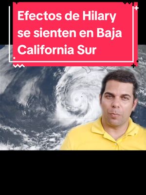 A post by @jorgefelixmet on TikTok caption: #ultimominuto efectos del #huracan #hilary comienzan a sentirse en #bajacaliforniasur #mexico  #viral #parati #noticias 